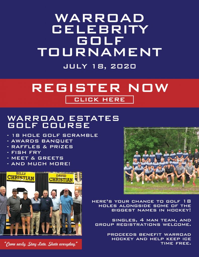 Hockeytown USA® Celebrity Golf Tournament Warroad, Minnesota